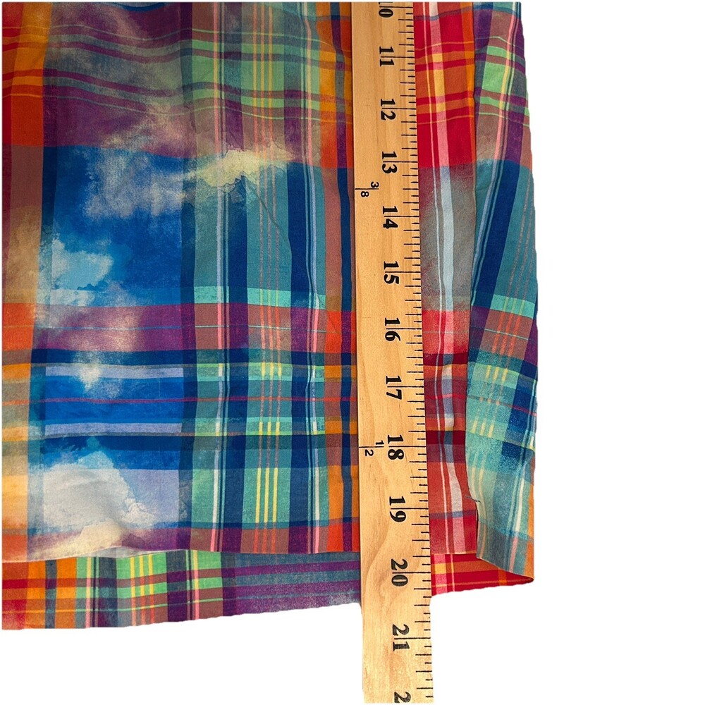 Polo Ralph Lauren Golf Swim Mens 38 Shorts Liner Madras Plaid Preppy Classic - Picture 10 of 13